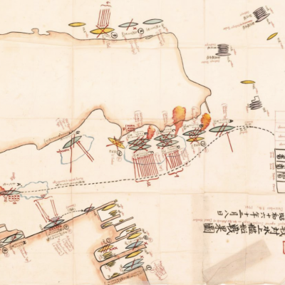 Map of the attack on Pearl Harbor