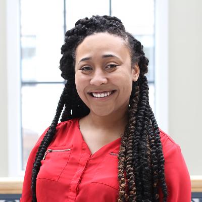 Deana, a staff person at the library.