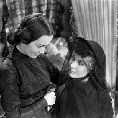 Oliva de Havilland and Vivien Leigh