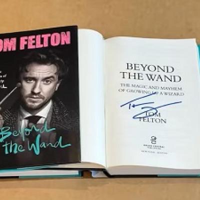 Tom Felton book cover.