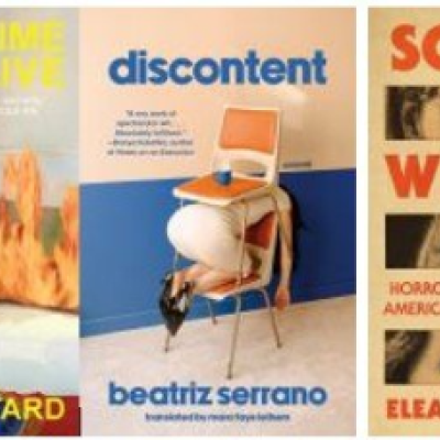 Collage of three book covers.