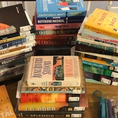 Stacks of books