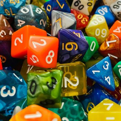 colorful dice