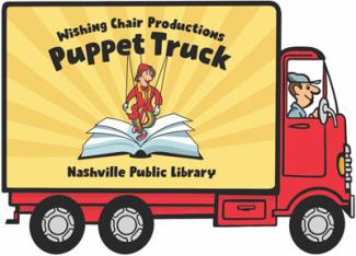 illustration of the puppet truck