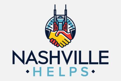 Nashville Helps logo.